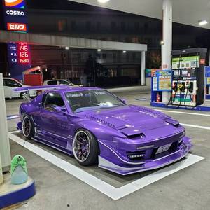 Per Nissan 180sx: Copertura Fari OEM, Portellone Posteriore, Minigonne Laterali, Paraurti Anteriore per Kit Carrozzeria Esterno S13 (Upgrade) - Product Image 1