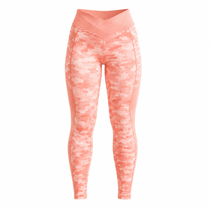 <b>Women</b> Gym Fitness Yoga Set Long Sleeve Crop <b>Top</b> High Waist Elastic Waist Leggings Breathable Four-Way Stretch <b>Compression</b> - Product Image 5