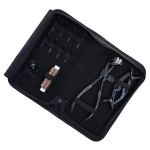Meilleur Kit d'Outils Professionnels pour Extensions de Cheveux : Pince à Bandes, Aiguille Courbe pour Perruques, Acier Inoxydable Qualité Salon, pour Coiffure et Séparation - Product Image 2