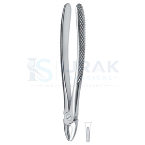 คีมถอนฟันแบบผ่าตัด Ijrak สำหรับฟันกรามบน ทำจากเหล็กกล้าไร้สนิม ใช้ด้วยมือ  ชนิดเครื่องมือผ่าตัดคลาส I ได้รับการรับรองมาตรฐาน CE - Product Image 5
