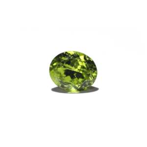 Loose 6.3 Carat Handcrafted Peridot Gemstone-High Quality Faceted Cut for Fine Jewelry - Product Image 1