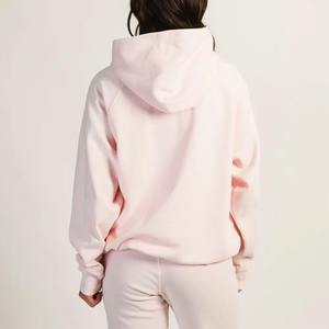 Sudadera con Capucha Extra Grande de Alta Calidad para Mujer, 100% Algodón, Corte Holgado, Estilo Casual Hip Hop - Product Image 3