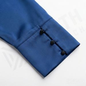 Abaya en gros d'usine pour femmes musulmanes, tenue islamique modeste, respirante, grande taille, faite à la main, col en V, manches longues, ethnique, légère - Product Image 5