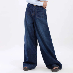 Pantalones Cargo de Pierna Ancha de Cintura Alta con Bolsillos, Transpirables, Casuales, para Entrenamiento, Estilo Urbano, Holgados, para Mujer - Product Image 2