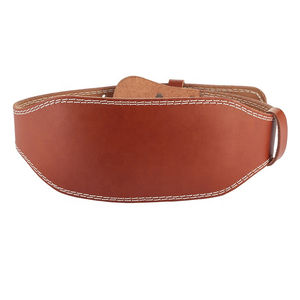 Ceinture de musculation unisexe en cuir de vachette respirante, robuste et durable, protection professionnelle, couleurs personnalisables, tendance du moment - Product Image 1