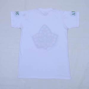 Camisetas de Mujer de Primera Calidad con Logotipo Personalizado, Cuello Redondo, Manga Corta, Bordado de Chenilla en el Frente - Product Image 5