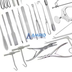 Ensemble d'outils de craniotomie neurochirurgicale pour chirurgie cérébrale, 32 pièces, qualité professionnelle, par amrid surgical - Product Image 6