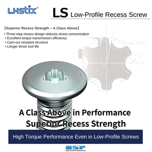 สกรูสแตนเลสสตีลรูปหกเหลี่ยมความแม่นยำต่ำตัวยึดไดรฟ์แรงบิดสูง - Product Image 5