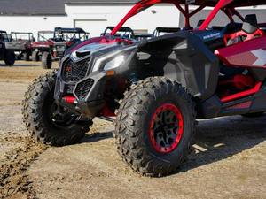 Best Offer 2025 Can-Am Maverick X3 <b>Max</b> X DS Turbo RR With <b>Smart</b>-Shox Fiery Red & Hyper Silver UTV FOR ADULT - Product Image 3