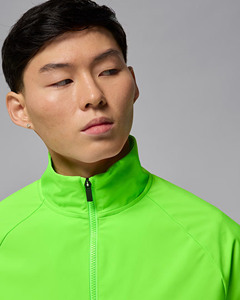 Men's Essential <b>Maternity</b> Tracksuit | Drawstring Closure Performance Training <b>Jacket</b> Pants Set | Modern Athletic Fit Sporty 100% - Product Image 3