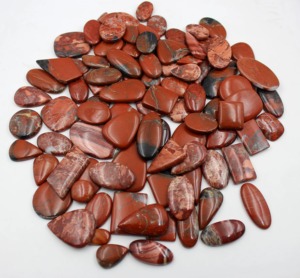 Cabujón de Jaspe Rojo Natural, Piedra Preciosa Suelta de Alta Calidad para la Fabricación de Joyas - Product Image 4