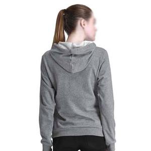Sudadera con Capucha de Punto para Mujer, Personalizada OEM, Transpirable, de Secado Rápido, con Forro Polar de Algodón, Estilo Urbano, Deportiva - Product Image 2