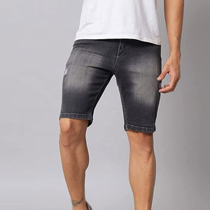 Premium Quality Men <b>Jeans</b> Shorts <b>Soft</b> Material Best Selling Breathable Casual Men <b>Jeans</b> Shorts For Summer Wear - Product Image 1