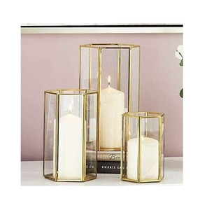 โคมไฟโลหะและแก้วตกแต่ง ขายส่ง ผู้ส่งออก งานแฮนด์เมด ดีไซน์ตกแต่ง โลหะและแก้ว - Product Image 5