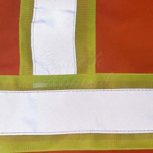 Camisetas de Seguridad Industrial Impermeables de Alta Visibilidad, Fabricadas con Materiales de Poliéster Duraderos para Proyectos de Ingeniería y Tareas de Fábrica - Product Image 3
