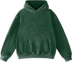 Sweat à capuche uni coupe classique à prix abordable, qualité supérieure, hiver, personnalisable, unisexe, streetwear, 100% coton molletonné, écologique - Product Image 1