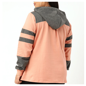 Sudadera con Capucha Casual para Mujer, Fabricación Profesional, para Invierno, Material Premium, con Capucha y Logotipo Frontal - Product Image 3