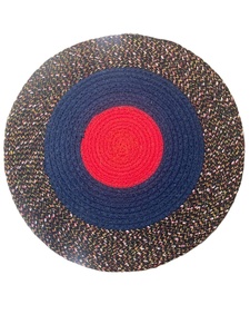 Eco Friendly Natural Jute Bohemian Design <b>Round</b> Braided Dining <b>Table</b> Placemats Hot Selling Factory Direct Fashionable <b>Mats</b> - Product Image 5