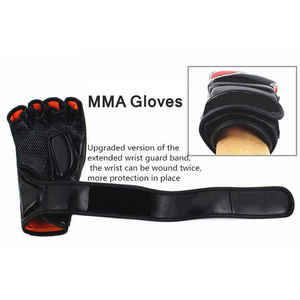 Gants d'entraînement demi-doigts en gros pour MMA, gants de sac de sable MMA, gants de combat demi-doigts de haute qualité pour l'entraînement MMA - Product Image 1