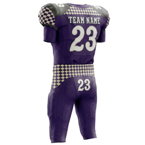 Équipement d'entraînement de football américain en cuir PU, taille officielle américaine, manches courtes - Product Image 4