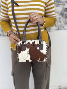 Nouveauté 2026 : Sacs bandoulière en cuir de vachette et fourrure, sacs messager de haute qualité, sacs à bandoulière tendance, grande capacité pour femmes - Product Image 5