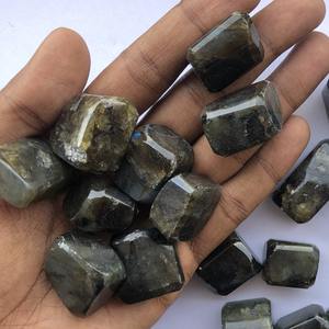 Piedras Preciosas Sueltas de Labradorita Gris Natural Pulida Sin Perforar para Joyería, Certificadas por Terceros, Joyería GRV - Product Image 2