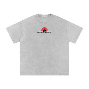 Premium Acid Wash Cotton T Shirt Vintage Style Casual Streetwear Tee Soft Fabric Comfortable Fashion <b>Top</b> for Men Women - Product Image 4