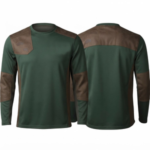 Chemise de chasse thermique camouflage pour homme, doublée polaire, manches longues, vêtement d'extérieur pour la fin de saison, équipement tendance pour les marchés américain et européen - Product Image 6
