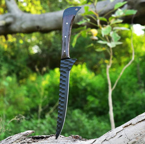 Couteaux à fileter en acier Damas à lame flexible, outil culinaire, couteaux à fileter en acier Damas fabriqués artisanallement - Product Image 4