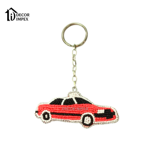 Porte-clés publicitaire personnalisé en velours coréen avec strass pour boissons chaudes - Product Image 5