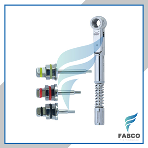 Tournevis hexagonaux dentaires pour vis d'implant 1.25mm 7MM 10MM 15MM, clé dynamométrique dentaire à cliquet longue et courte, codées par couleur - Product Image 4
