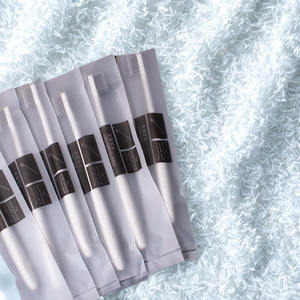 Brosse à dents jetable écologique avec poils souples Couleurs vives Caractéristique recyclable pour hôtels <span class=keywords><strong>Airbnb</strong></span> Homestay - Product Image 5