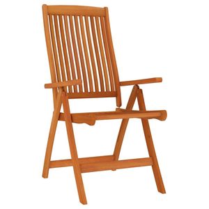 Grand ensemble de salle à manger de jardin en bois d'eucalyptus massif rougeâtre - Product Image 5