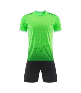 Conjunto de Uniforme de Fútbol Personalizado Naranja y Negro, Manga Corta, Impreso, de Secado Rápido y Transpirable, Fabricante OEM - Product Image 6