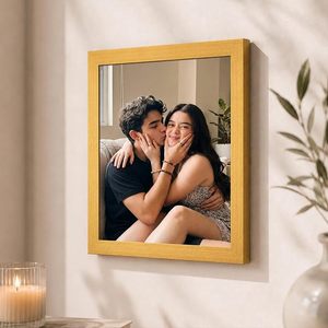 Meilleur cadre photo en bois massif fait main avec un design vintage moderne pour la décoration de la maison, montage mural dans le salon et utilisation dans la chambre - Product Image 1