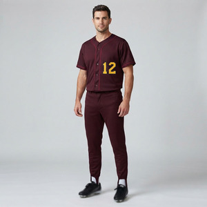 Nexfit Professional Baseball Team Uniform Jersey <b>Trousers</b> Custom Printed Half Sleeve 100% Polyester/Cotton Eco-Friendly - Product Image 6
