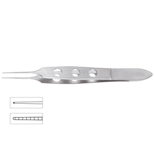 Pince manuelle professionnelle de précision pour pansements, en acier inoxydable, réutilisable, fournitures chirurgicales cliniques de haute qualité - Product Image 1