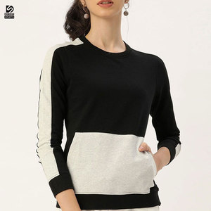 เสื้อสเวตเชิ้ตแขนยาวของผู้หญิงเสื้อสเวตเชิ้ตแขนยาวระบายอากาศได้ใส่สบายออกแบบได้ตามต้องการ - Product Image 1