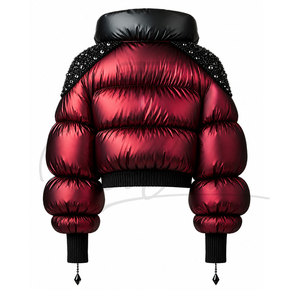 Nouvelle Veste Courte Matelassée Femme 2026, Design Personnalisé, Prix Abordable, Haute Qualité, Vente en Gros OEM - Product Image 5