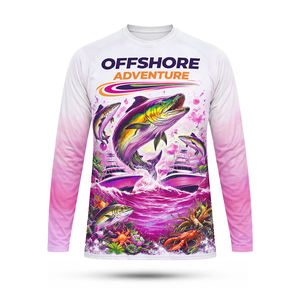 Venta Directa de Fábrica, Precio Razonable, Camisas de Manga Larga para Hombre, Tallas Grandes, Estampado Animal, Secado Rápido, 100% Poliéster OEM - Product Image 6