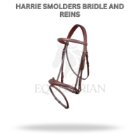 Ensemble de bridon et rênes HARRIE SMOLDERS, taille complète, pour l'équitation anglaise et le saut d'obstacles