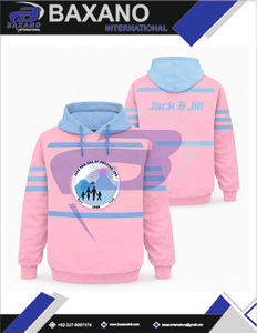 Robe à capuche oversize unie Jack And Jill Of America JAJOA Sorority – Grande taille, respirante, infroissable, style streetwear automne - Product Image 6