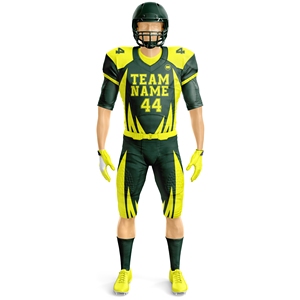 American Football Uniform Custom Jersey And <b>Pants</b> Set High Quality <b>Mesh</b> Fabric Moisture Wicking Team Wear Bulk Supplier - Product Image 2