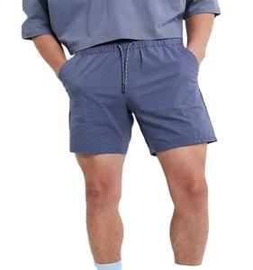 Hot Sale Fashion <b>Blue</b> Men Streetwear Drawstring Design with Pockets to <b>Side</b> and Back Short Pants - Product Image 1