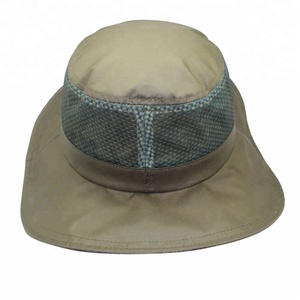 Chapeau de soleil personnalisé pour homme, en maille ajourée, avec design à boucle circulaire, pour la pêche, la randonnée, le jardinage, la plage, protection UV, chapeau bob - Product Image 3