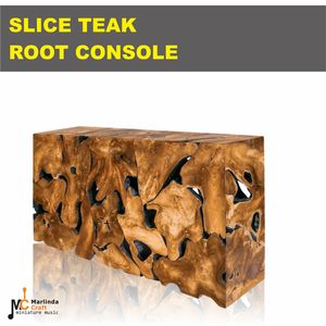 <b>SLICE</b> TEAK ROOT CONSOLE - Product Image 5