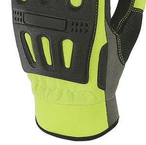Gants de sécurité professionnels TPR anti-vibration avec grip palmaire pour le travail industriel, vente en gros OEM - Product Image 2