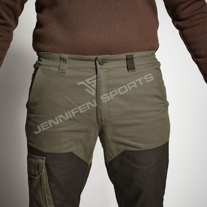 Nouveau pantalon cargo tactique pour homme, extérieur, 100% coton, toile bicolore, tissu élastique, randonnée, chasse, pantalon décontracté multi-poches - Product Image 2