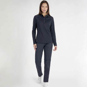 Polo de Manga Corta Unisex, Estilo Jersey, para Hombre y Mujer, Transpirable, de Secado Rápido, con Botones - Product Image 6