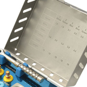 Coffret d'instruments chirurgicaux pour implants dentaires avec outils et composants d'implantologie, kit d'outils d'implantologie orale - Product Image 6